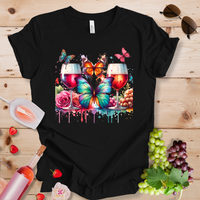 Butterflies Wine & Roses