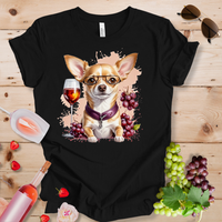Chihuahua and Wine