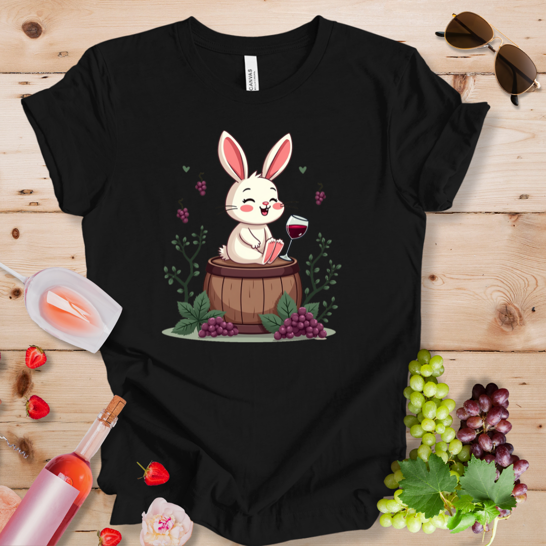 Bunny on Barrel