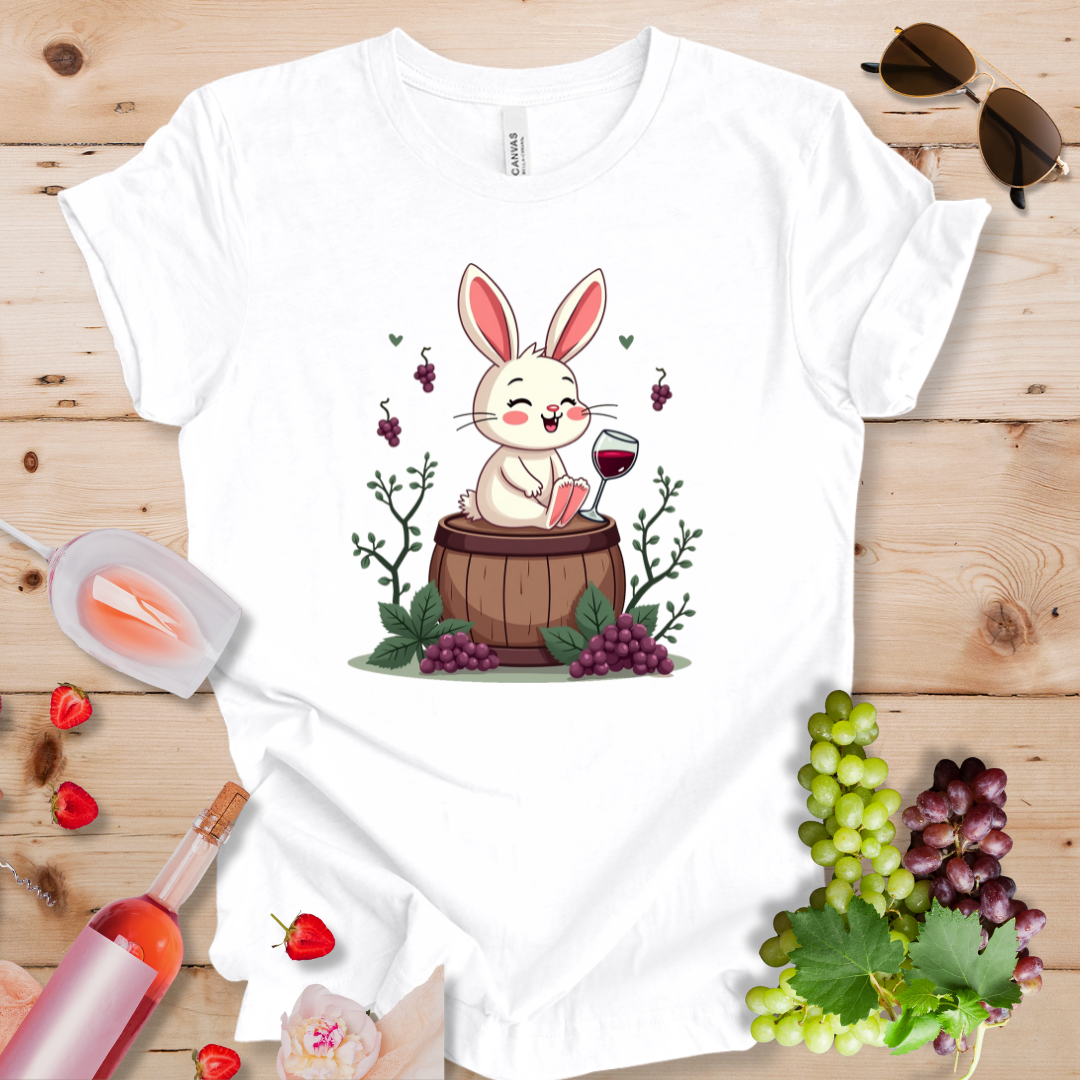 Bunny on Barrel
