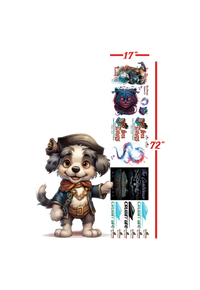 Custom DTF Gang Sheets by size